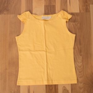 K C PARKER YELLOW TANK TOP